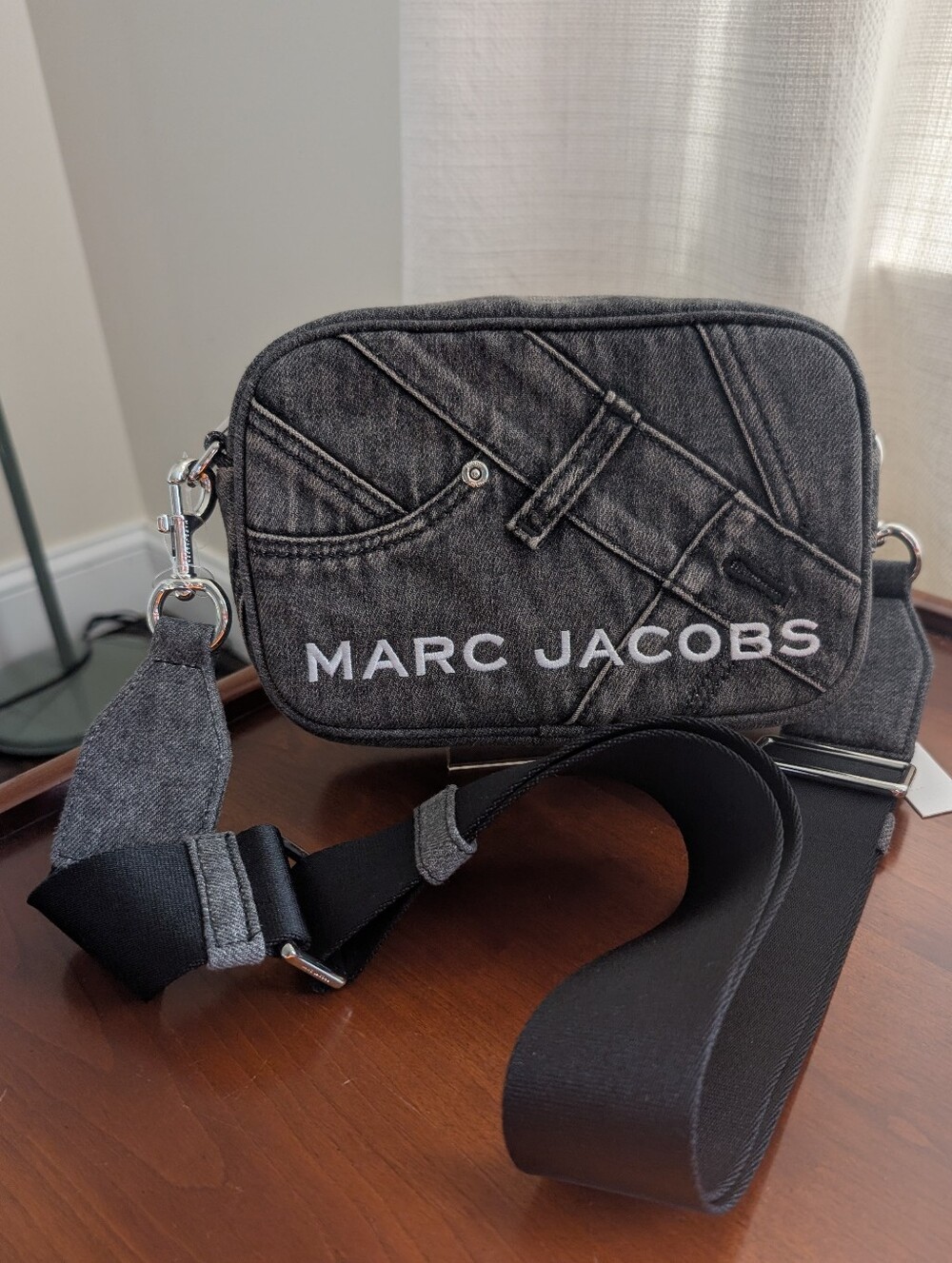 Marc Jacobs Pieced Denim Bold Flash Camera Bag